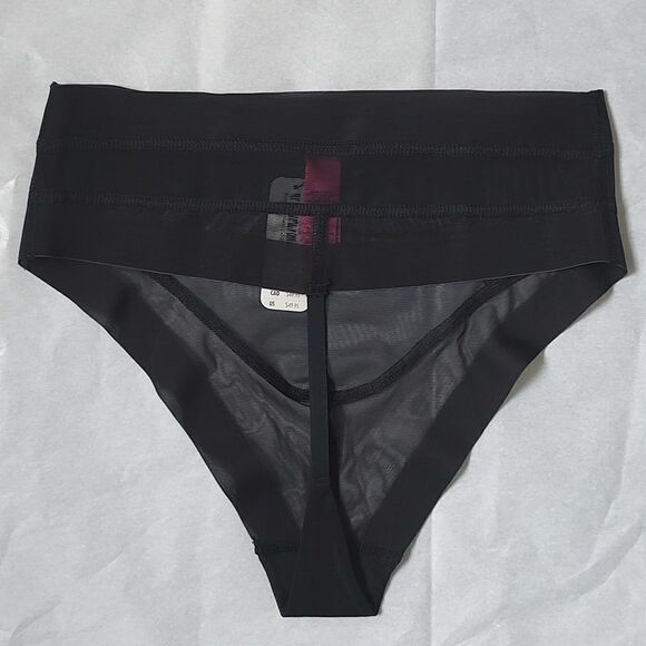 New With Tags La Senza Size Small High Waist Shaping Black‎ G-String - Picture 6 of 11
